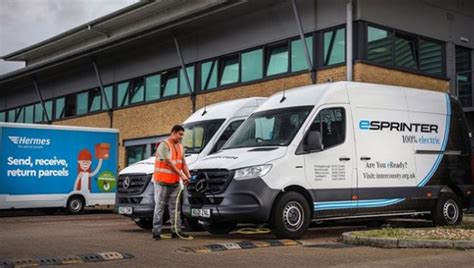 hermes delivery vans|Hermes orders 168 electric vans for UK fleet .